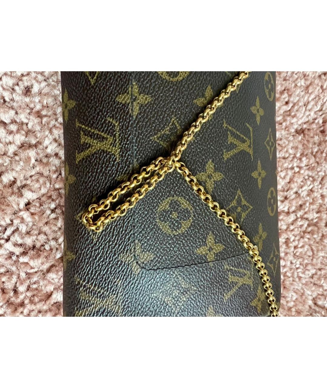 LOUIS VUITTON Коричневая сумка через плечо, фото 7