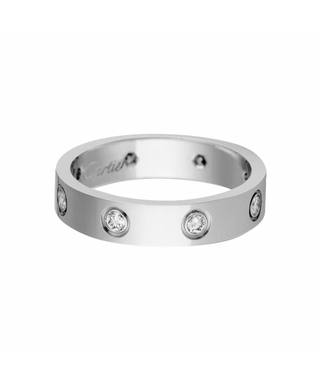 CARTIER Серебряное кольцо из белого золота, фото 1