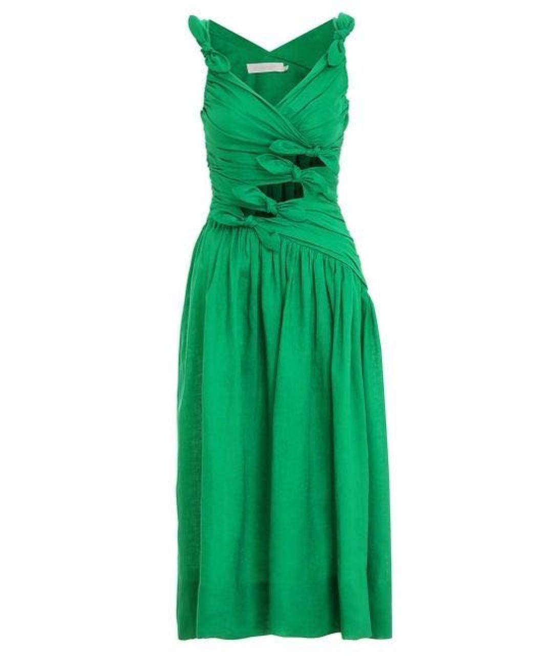 ZIMMERMANN Зеленые платье, фото 5