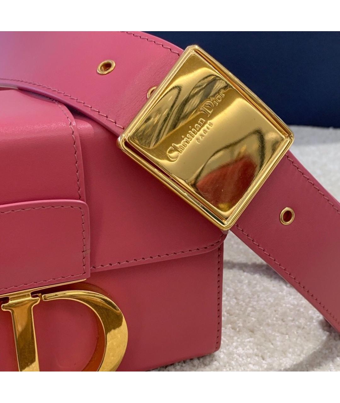 CHRISTIAN DIOR Розовая сумка через плечо, фото 2