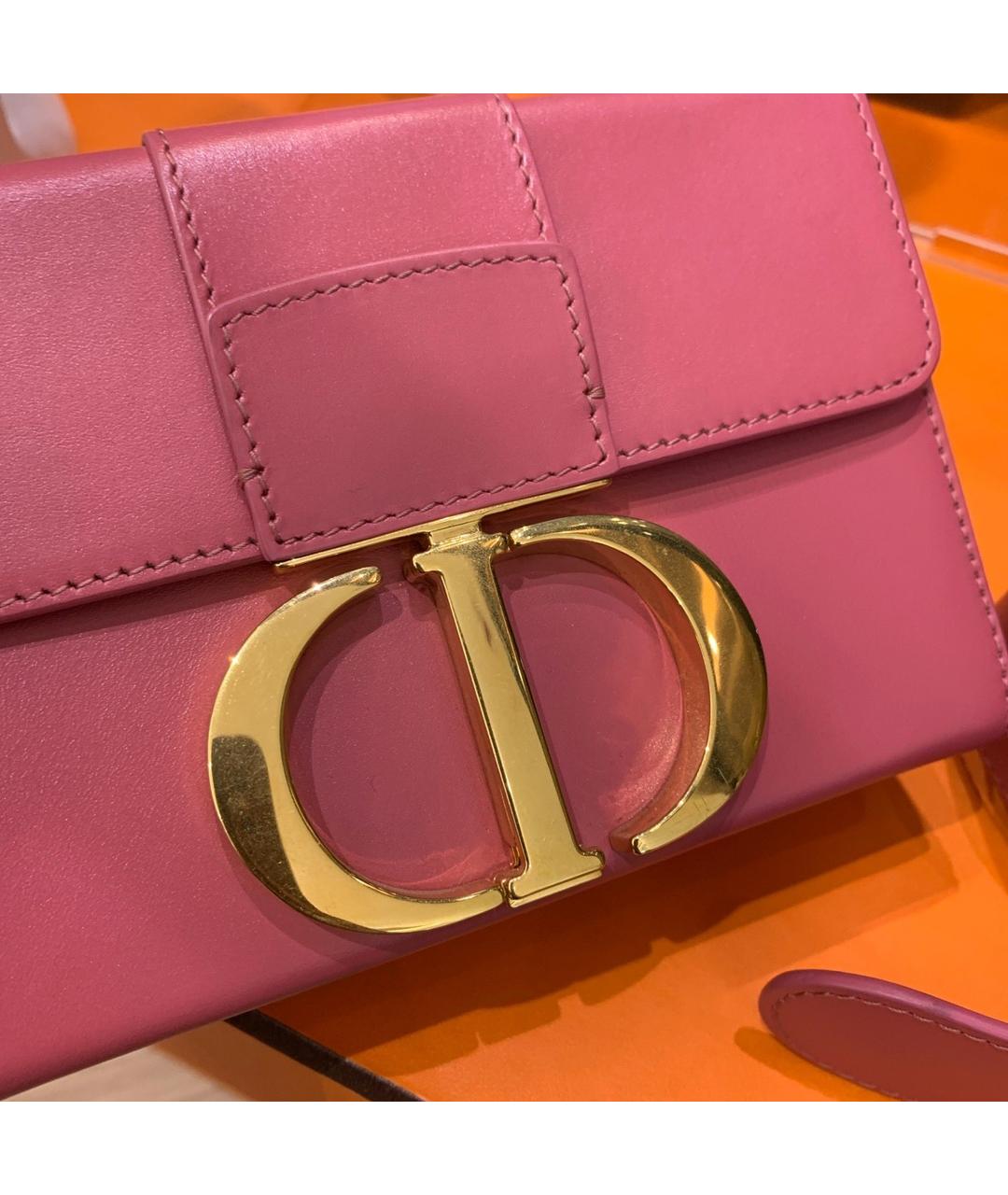 CHRISTIAN DIOR Розовая сумка через плечо, фото 4