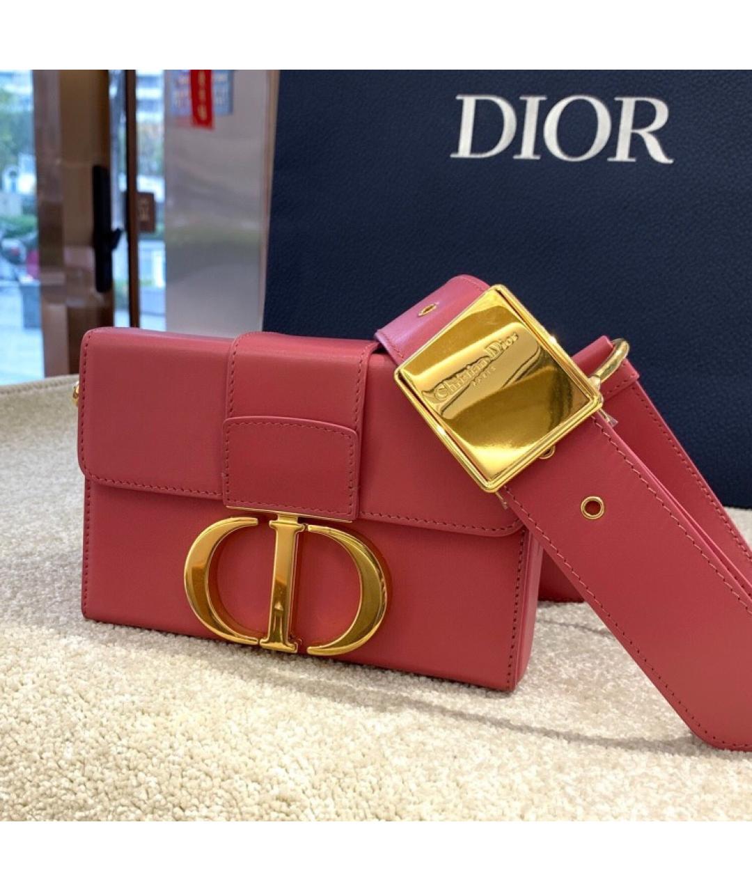 CHRISTIAN DIOR Розовая сумка через плечо, фото 9