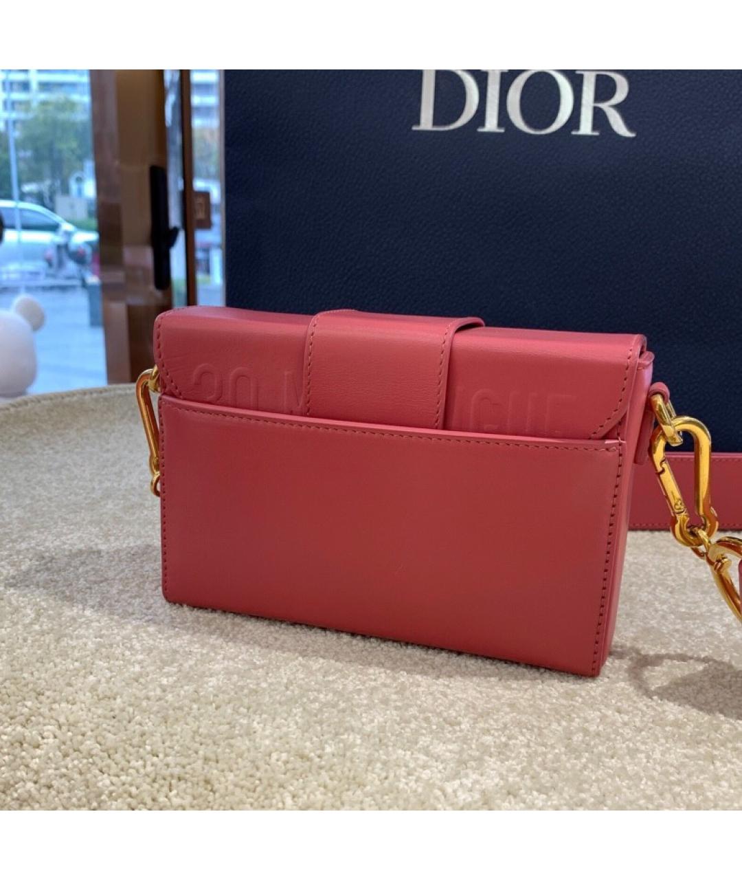 CHRISTIAN DIOR Розовая сумка через плечо, фото 7