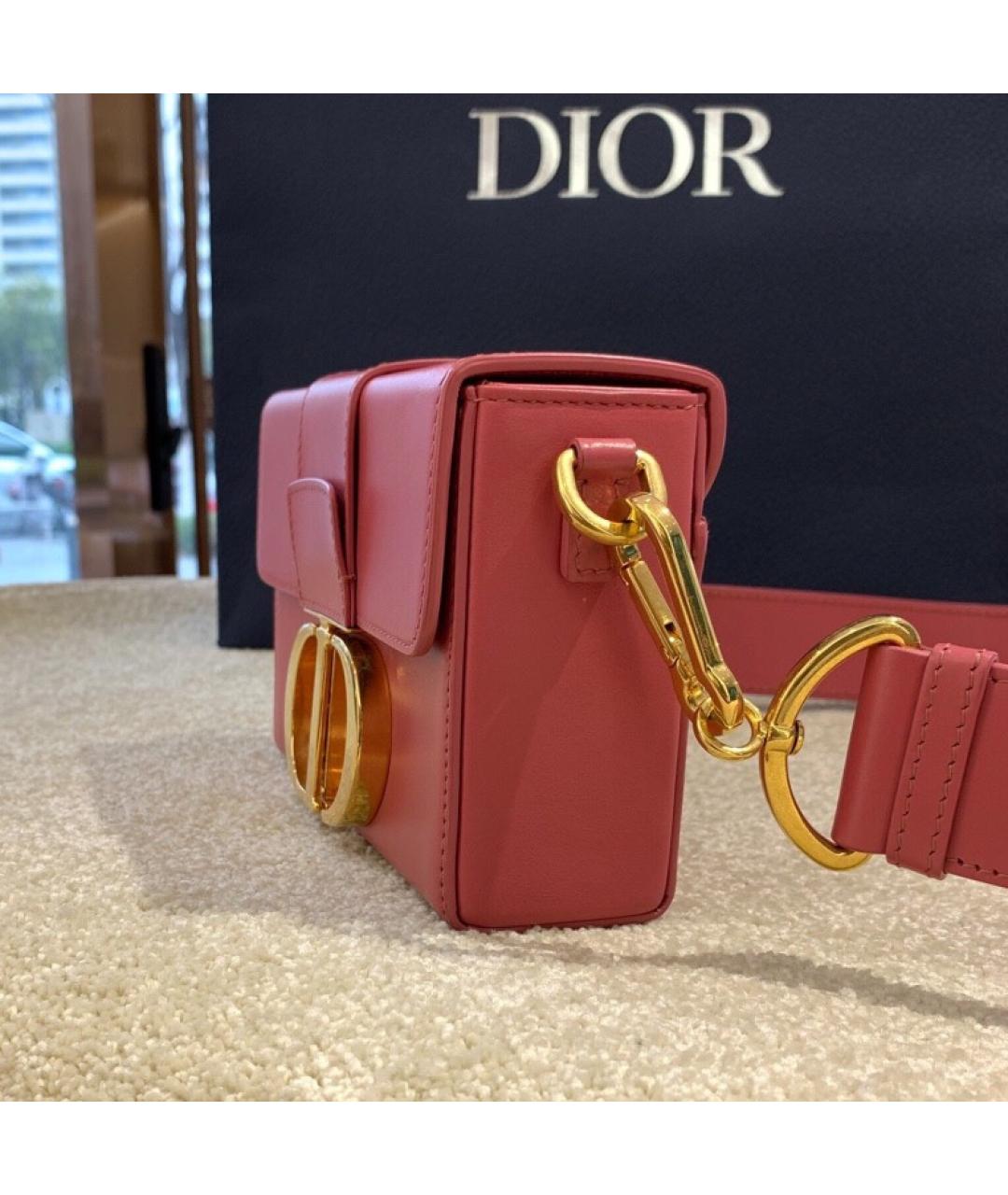 CHRISTIAN DIOR Розовая сумка через плечо, фото 6