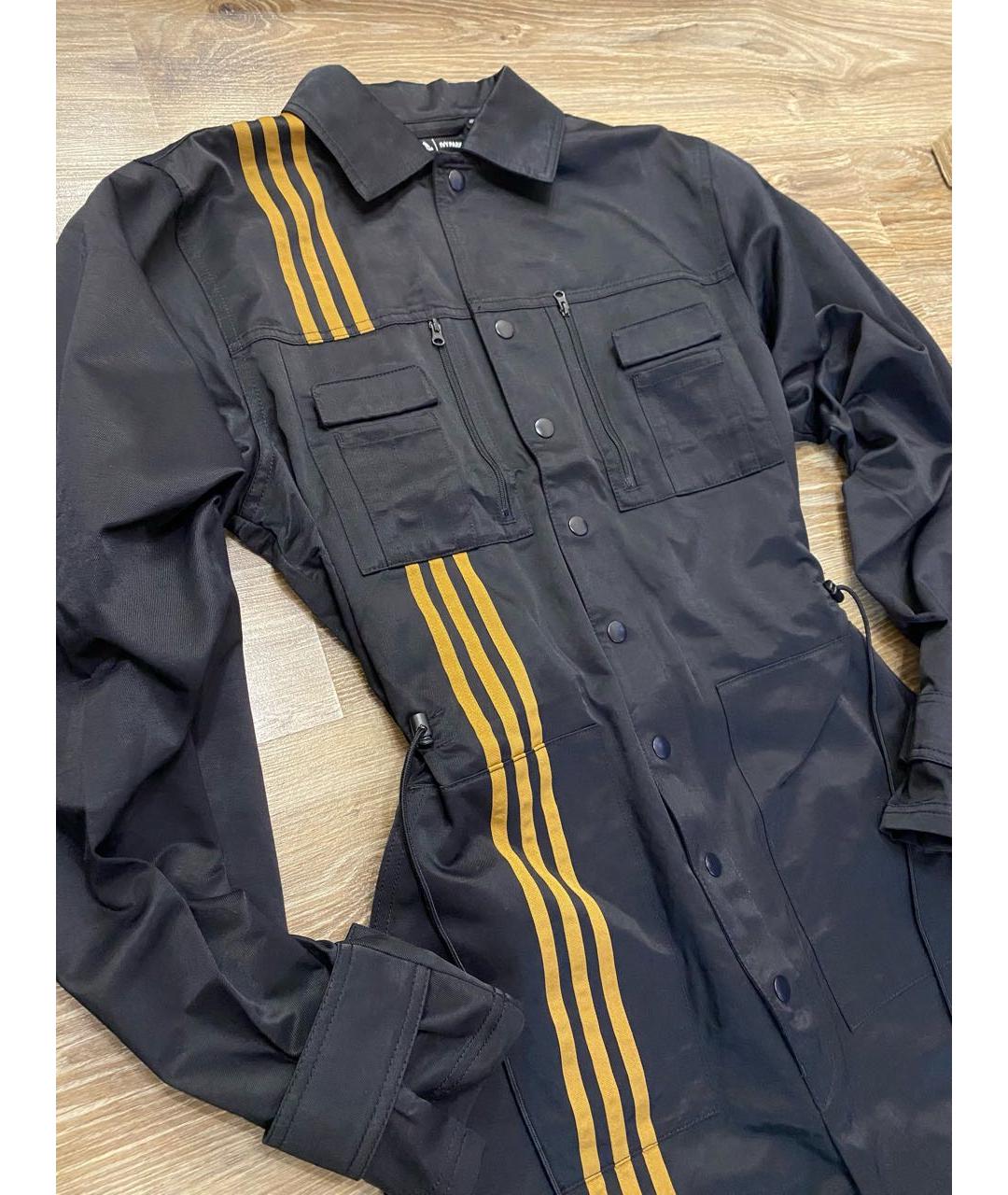ADIDAS Черный хлопковый комбинезон, фото 5