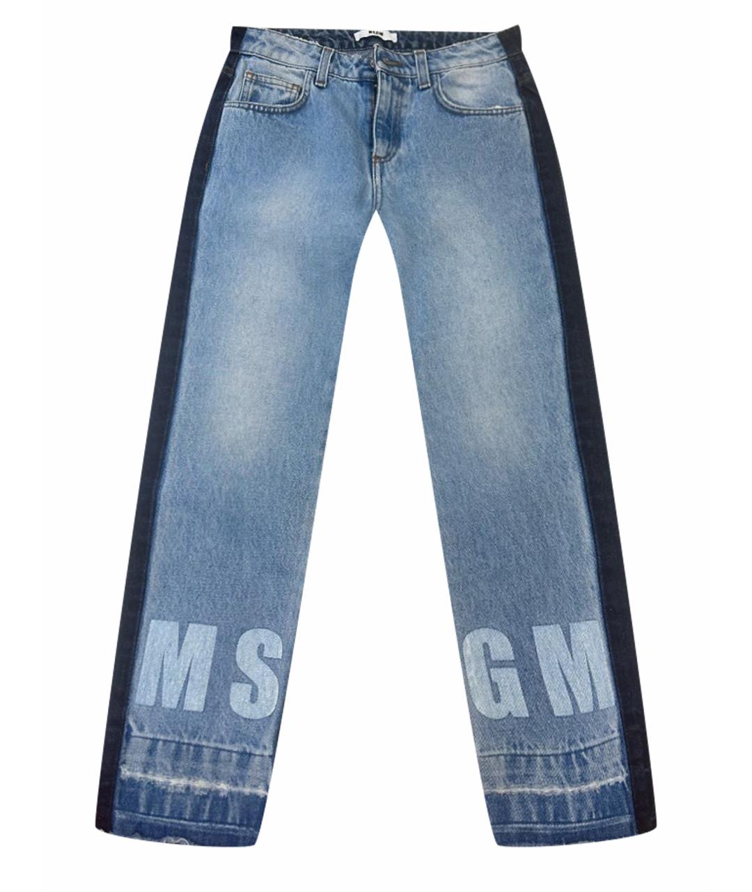 MSGM Голубые деним детские джинсы, фото 1