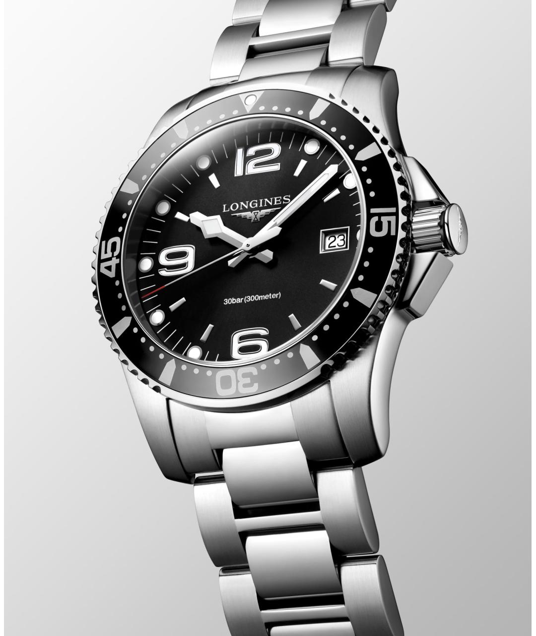 LONGINES Серебряные металлические часы, фото 2