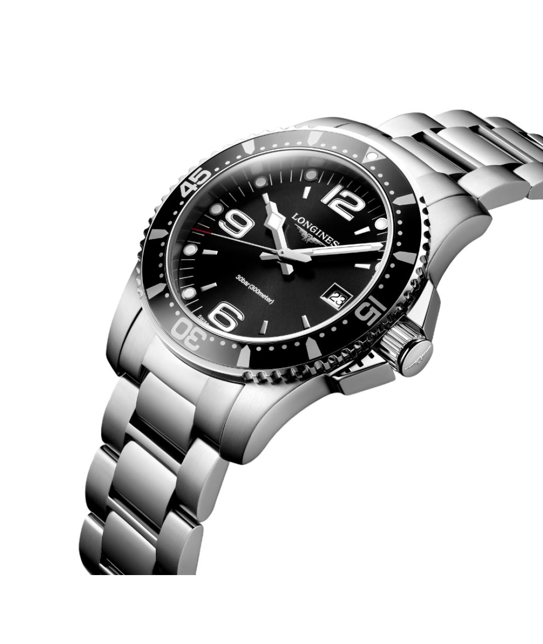 LONGINES Серебряные металлические часы, фото 3
