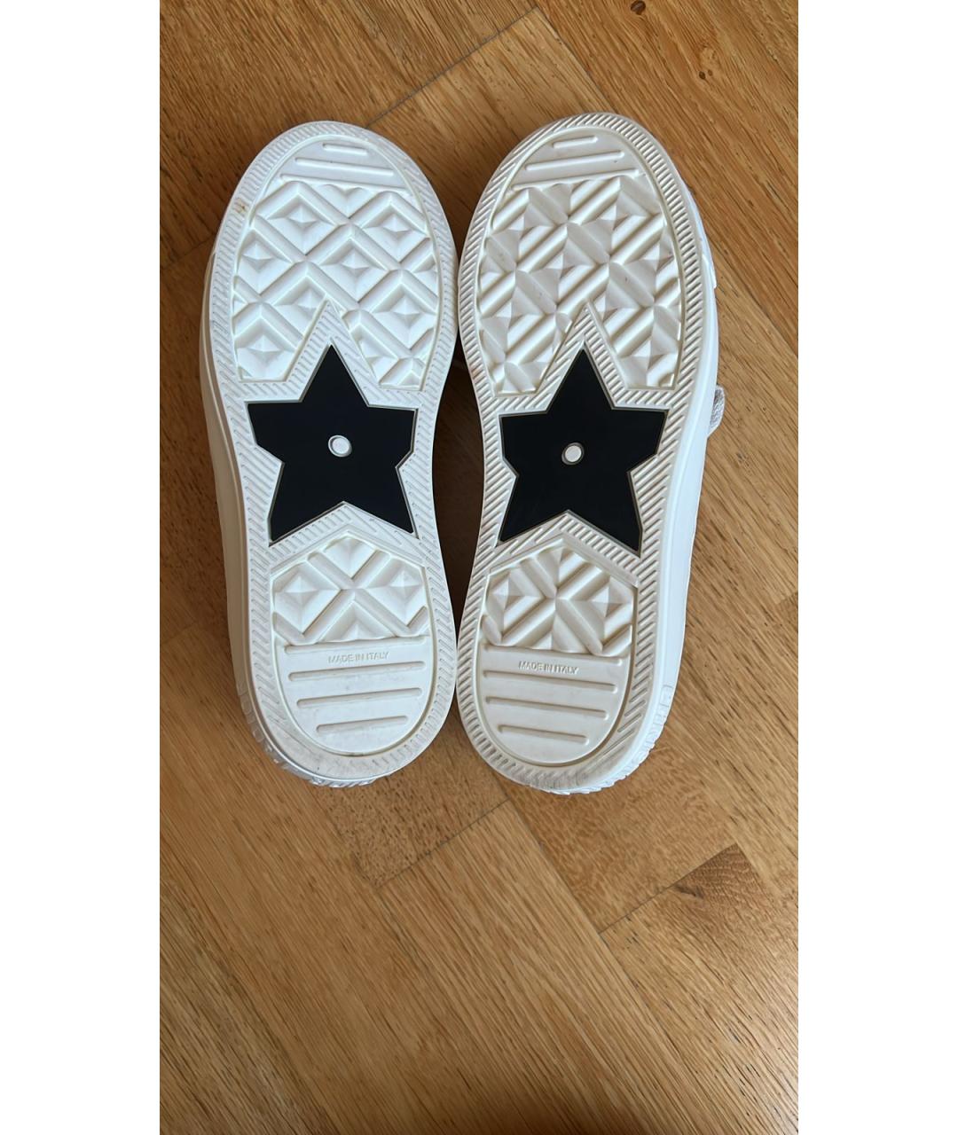 CHRISTIAN DIOR Серые текстильные кеды, фото 5