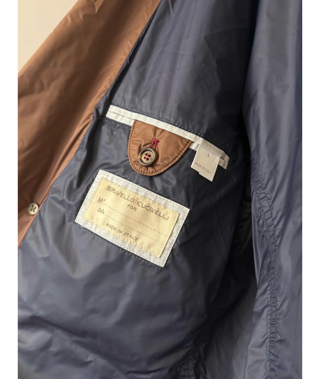 BRUNELLO CUCINELLI Коричневая куртка, фото 2