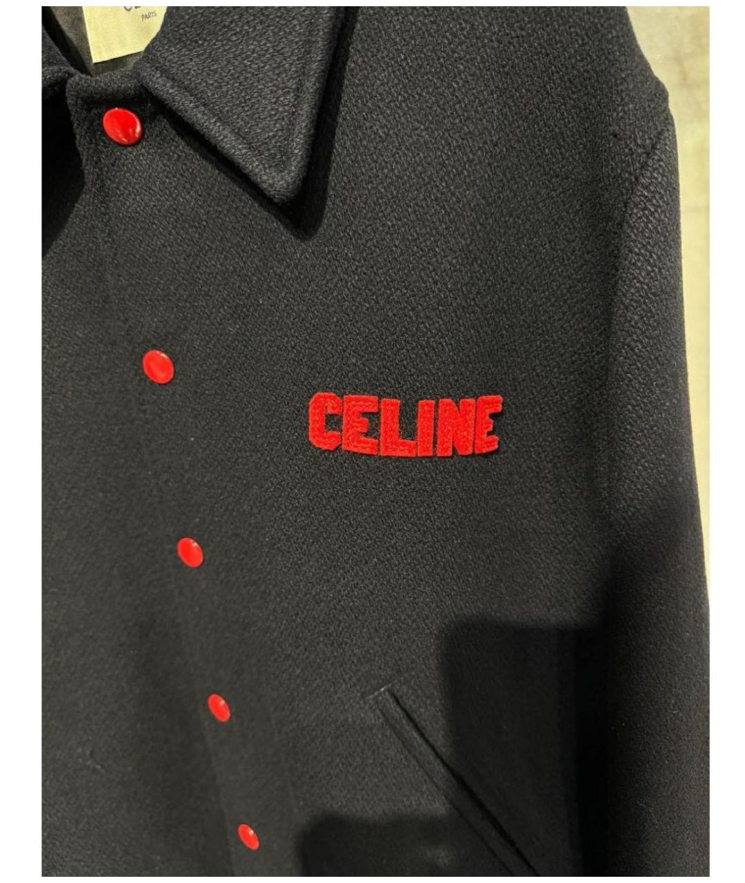 CELINE PRE-OWNED Черная куртка, фото 6