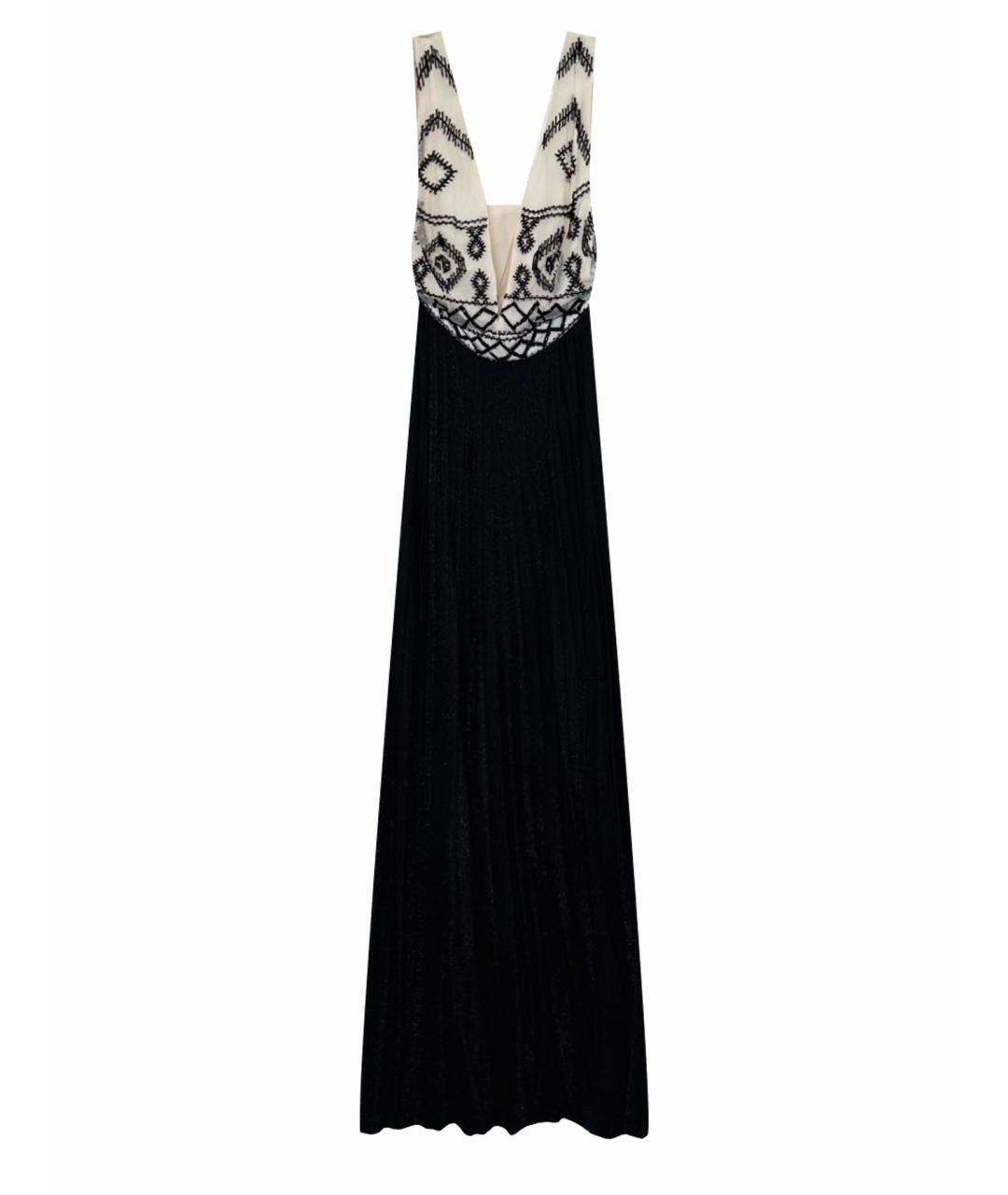 ELISABETTA FRANCHI Черное вечернее платье, фото 1