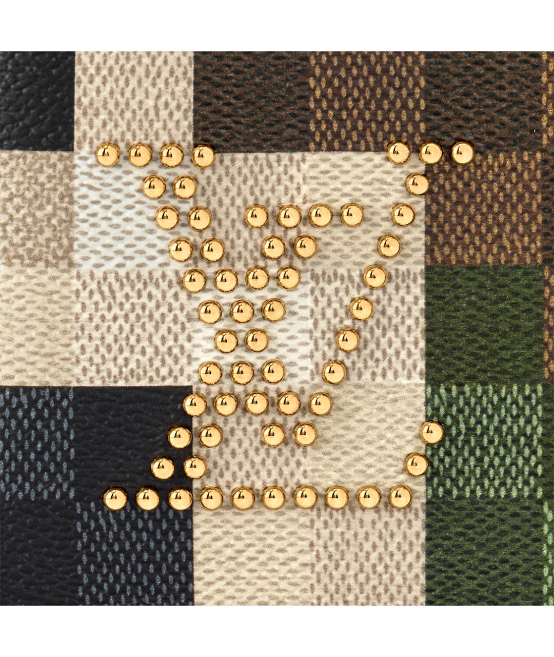 LOUIS VUITTON Зеленый кошелек, фото 5