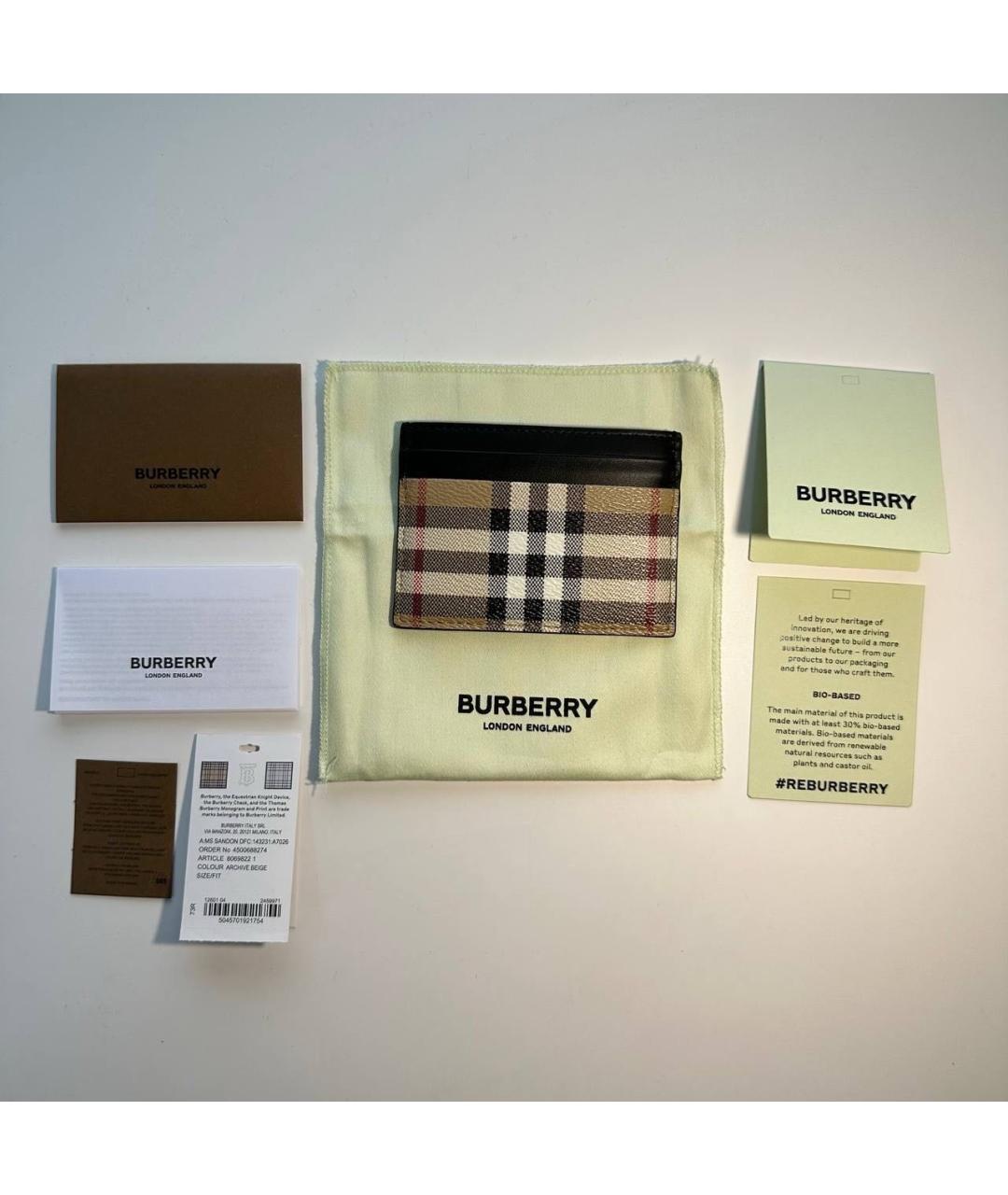 BURBERRY Кардхолдер, фото 7