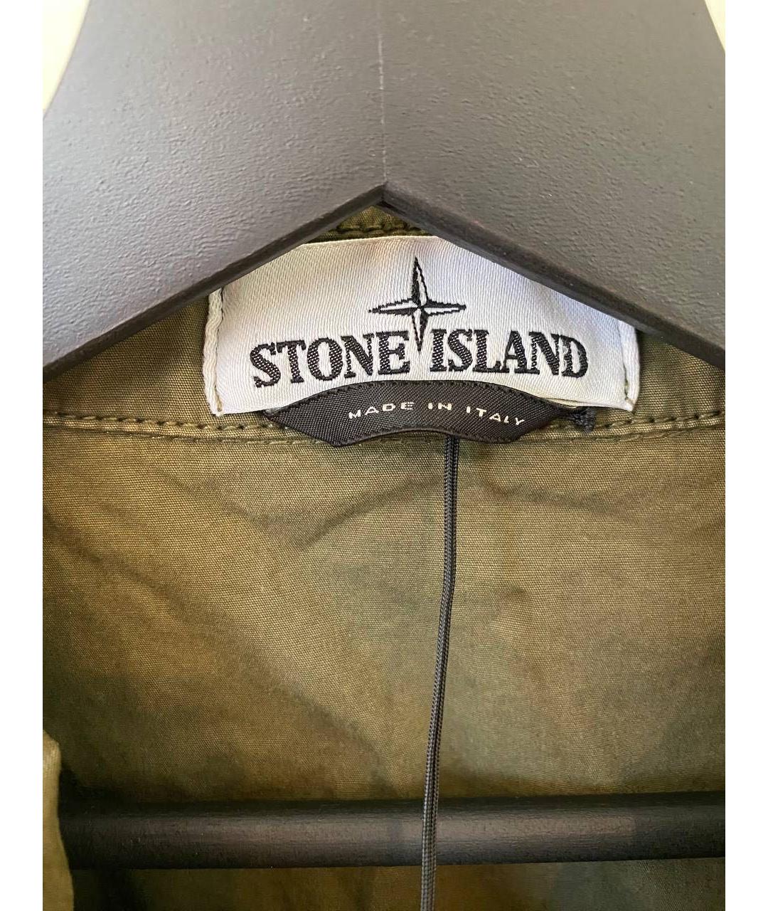 STONE ISLAND Хаки куртка, фото 3