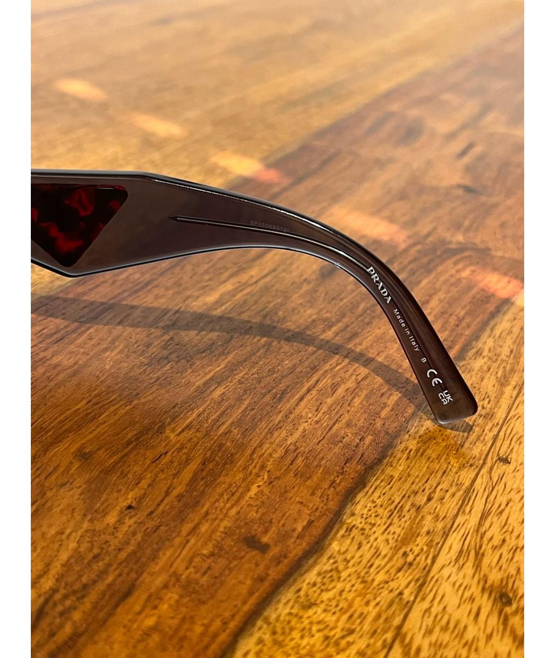 PRADA Пластиковые солнцезащитные очки, фото 3