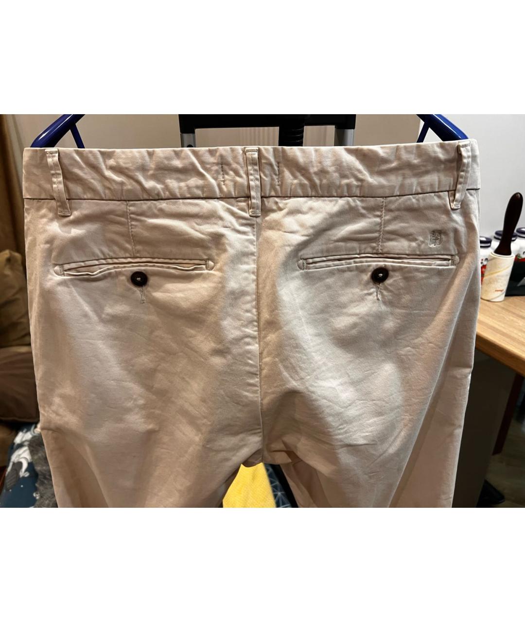 CLOSED Бежевые хлопковые брюки чинос, фото 7
