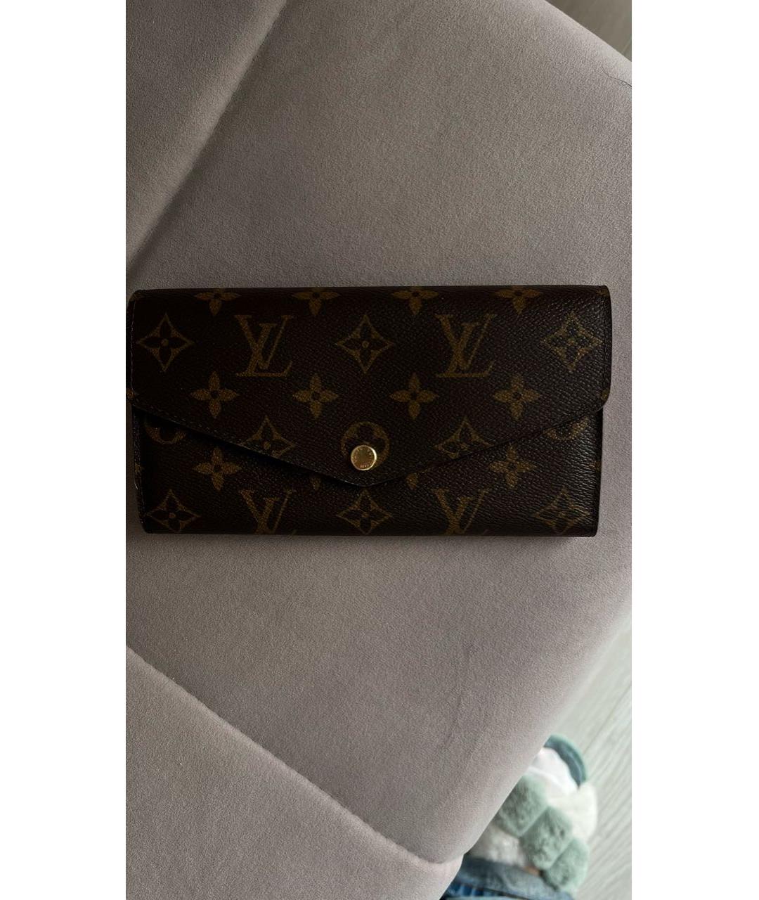 LOUIS VUITTON PRE-OWNED Фуксия кошелек, фото 5