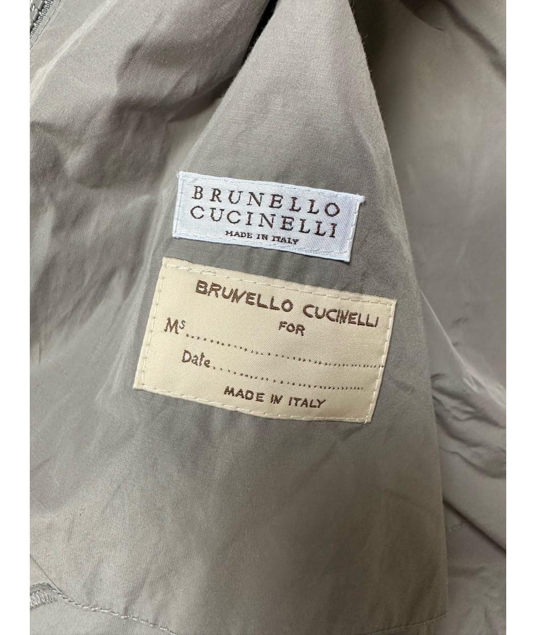 BRUNELLO CUCINELLI Хлопко-эластановая куртка, фото 4