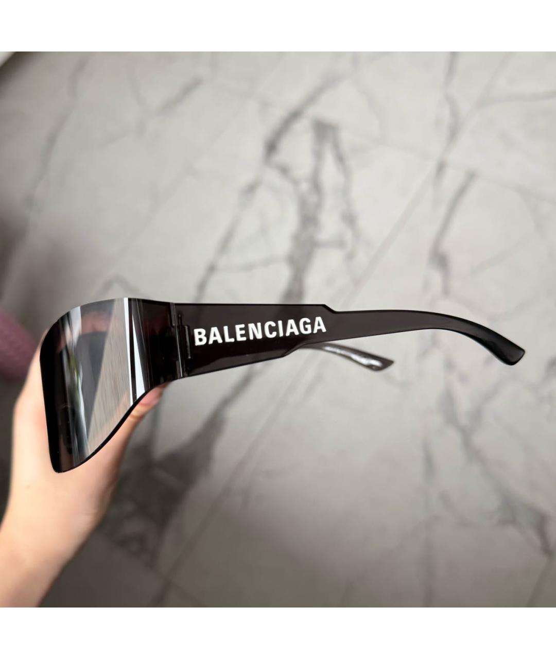 BALENCIAGA Черные солнцезащитные очки, фото 8