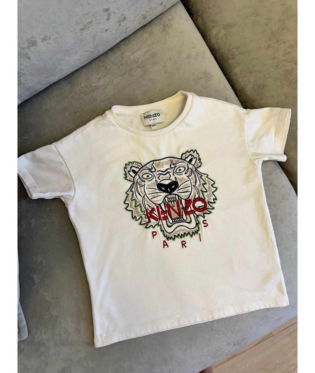 KENZO KIDS Белый детская футболка / топ, фото 2