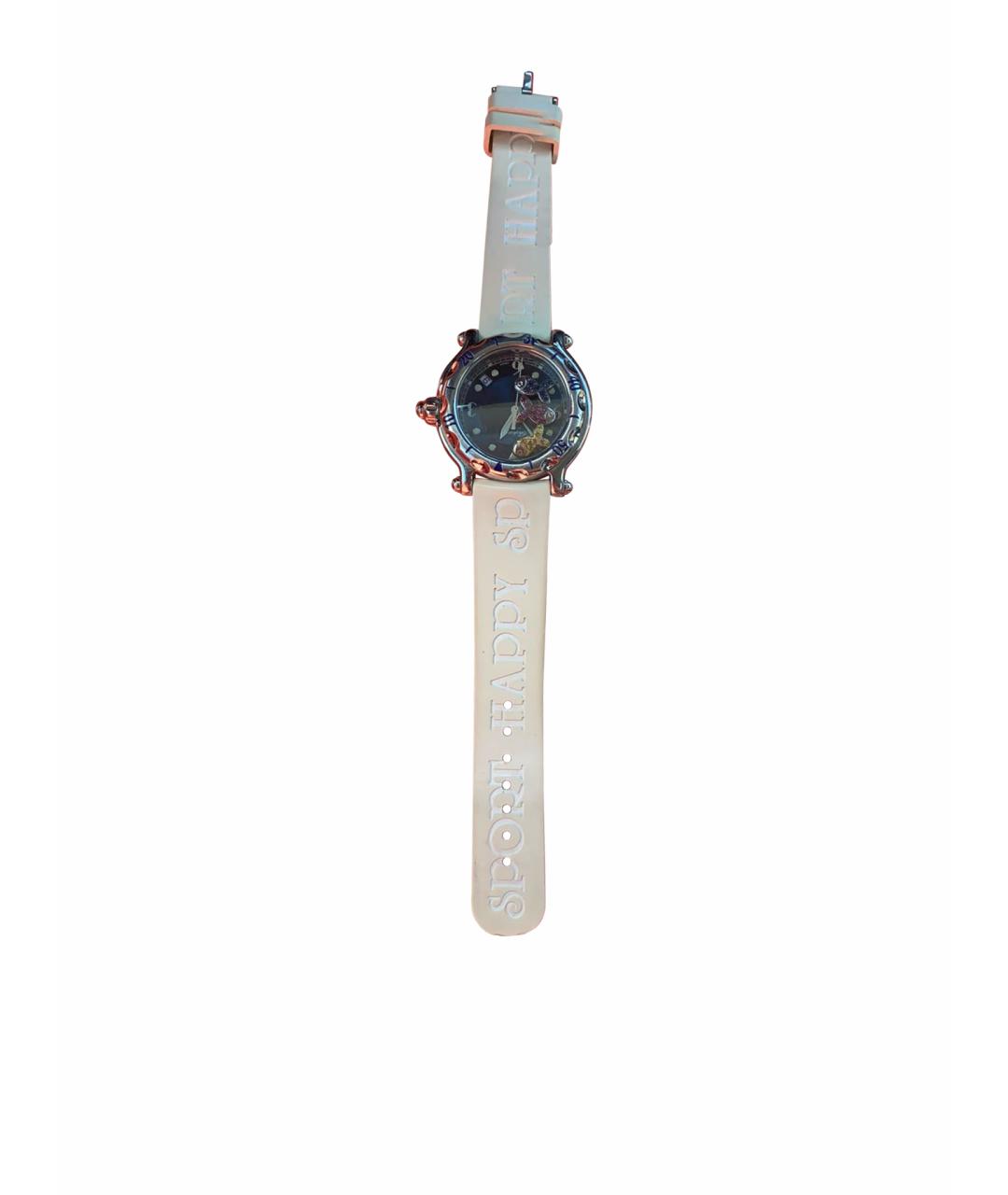 CHOPARD Серебряные рубиновые часы, фото 1