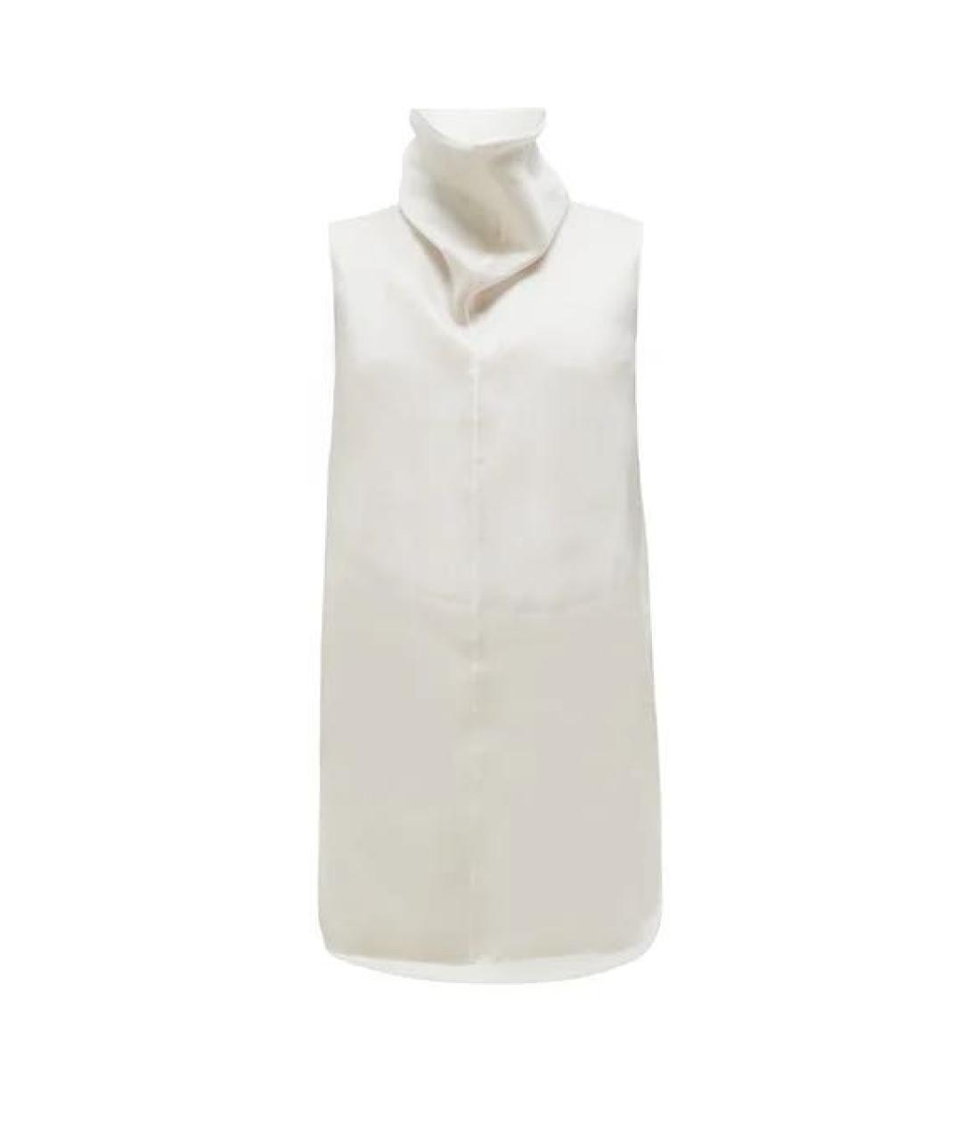 THE ROW Белая шелковая блузы, фото 1