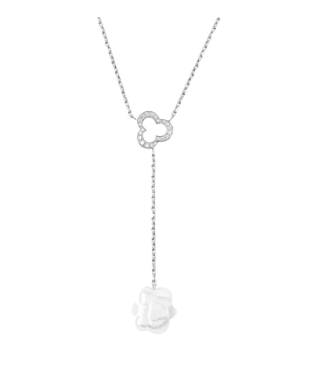 CHANEL Белое колье из белого золота, фото 1