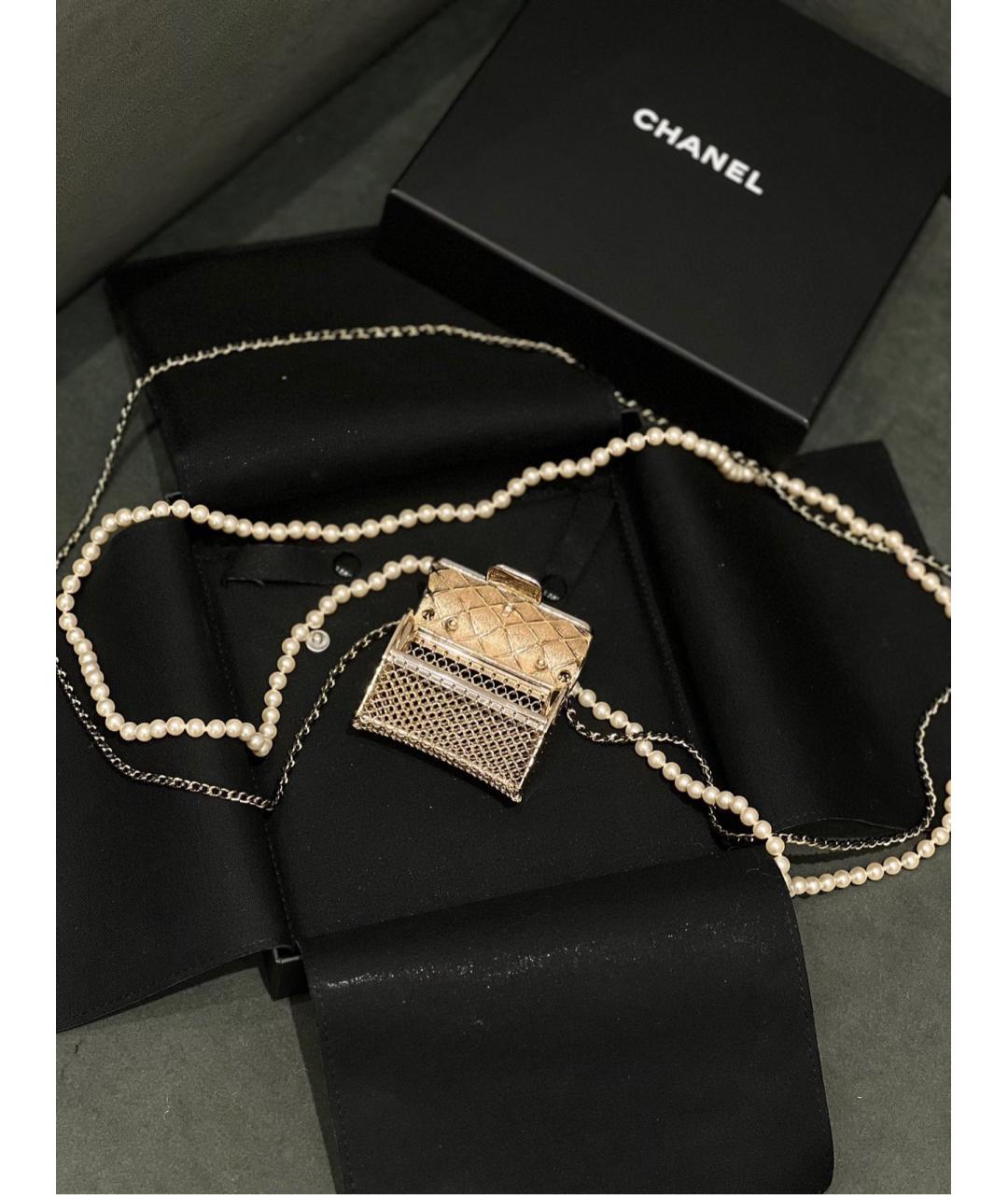 CHANEL Золотое колье, фото 4