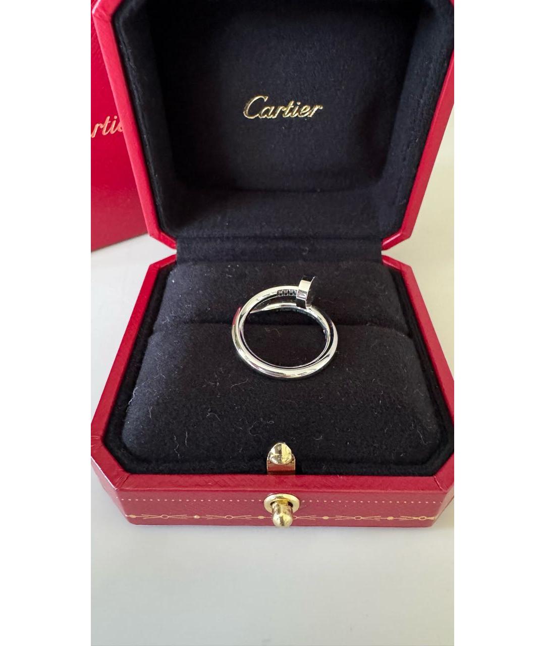 CARTIER Белое кольцо из белого золота, фото 5