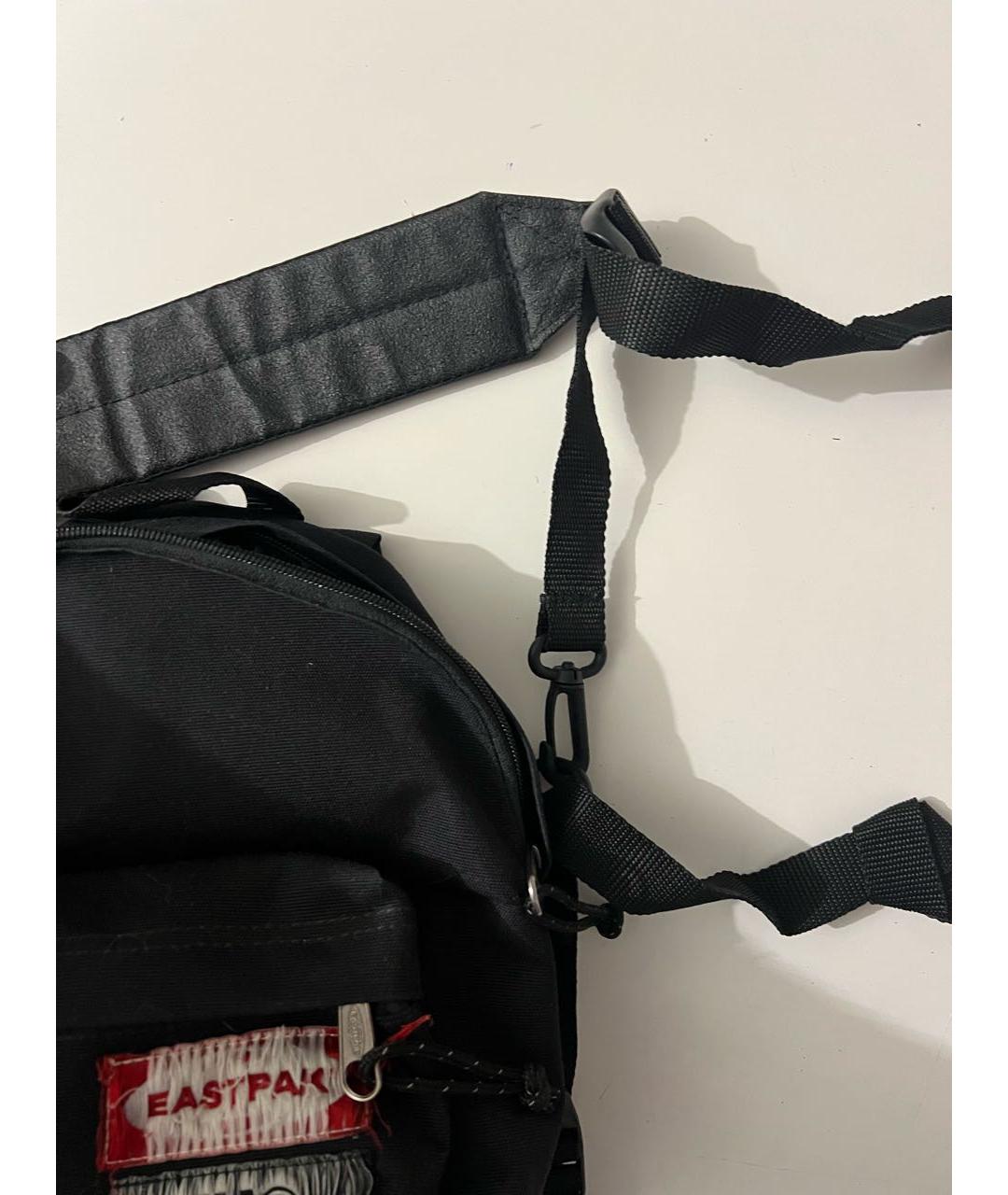 MM6 MAISON MARGIELA Черная тканевая сумка через плечо, фото 3