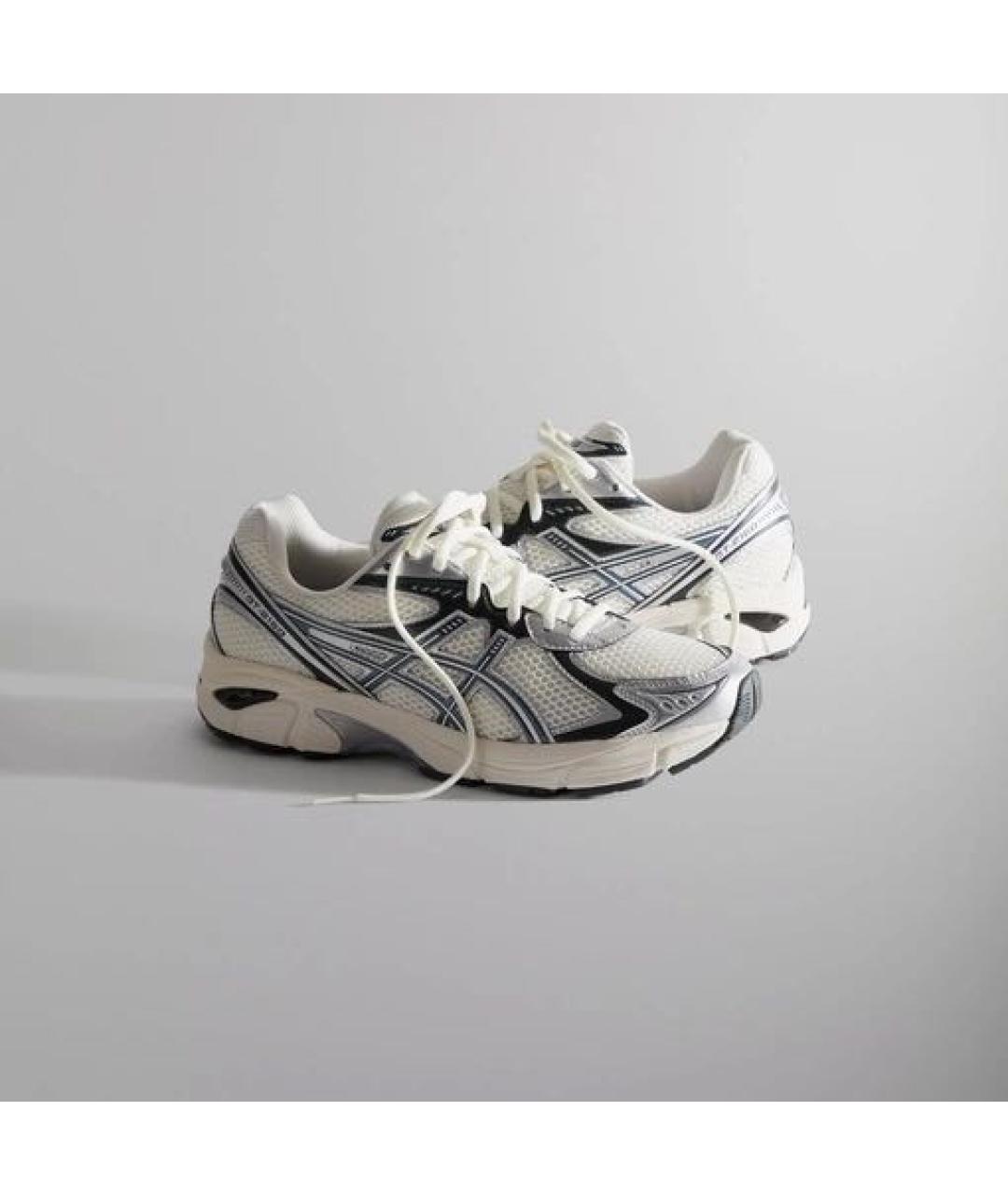 ASICS Серые текстильные низкие кроссовки / кеды, фото 6