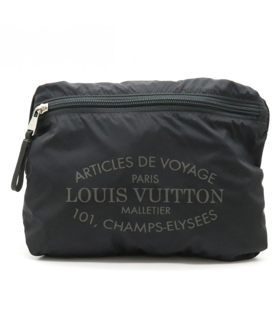 LOUIS VUITTON PRE-OWNED Черный рюкзак, фото 3