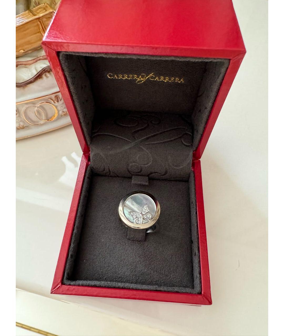CARRERA Y CARRERA Серебряное кольцо из белого золота, фото 3