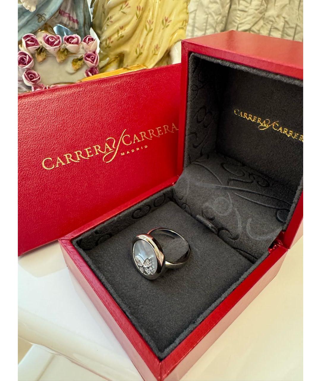 CARRERA Y CARRERA Серебряное кольцо из белого золота, фото 2