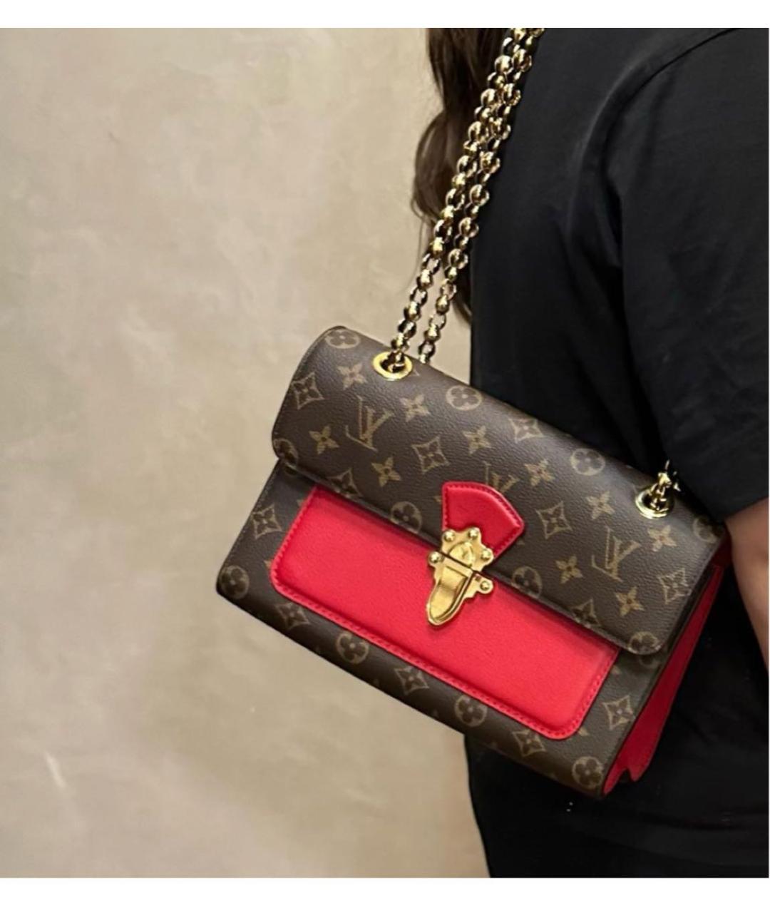 LOUIS VUITTON Коричневая сумка через плечо, фото 8