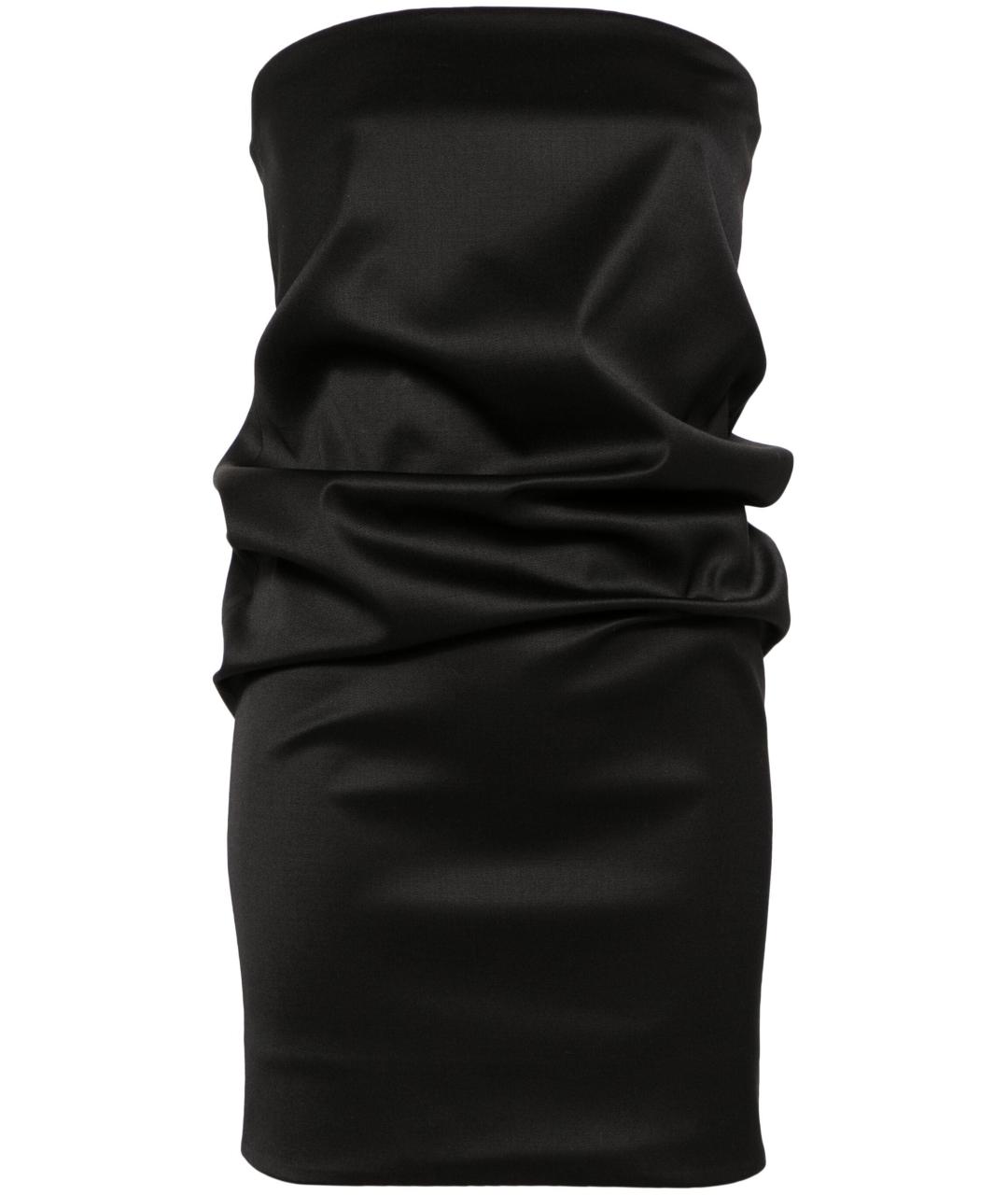 SAINT LAURENT Черное коктейльное платье, фото 1