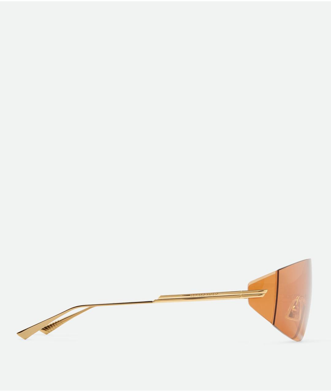 BOTTEGA VENETA Оранжевое солнцезащитные очки, фото 3