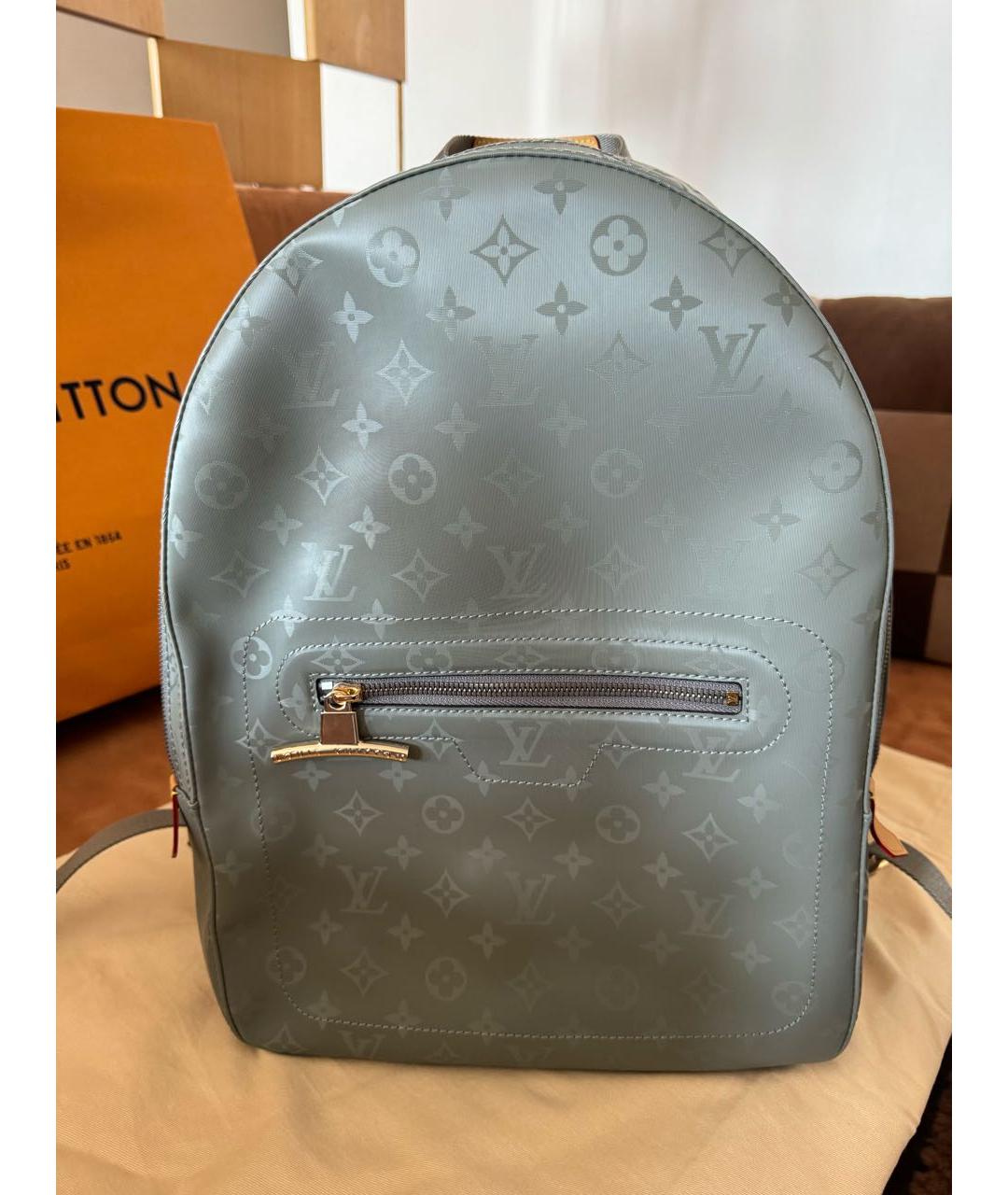 LOUIS VUITTON Серый рюкзак, фото 2