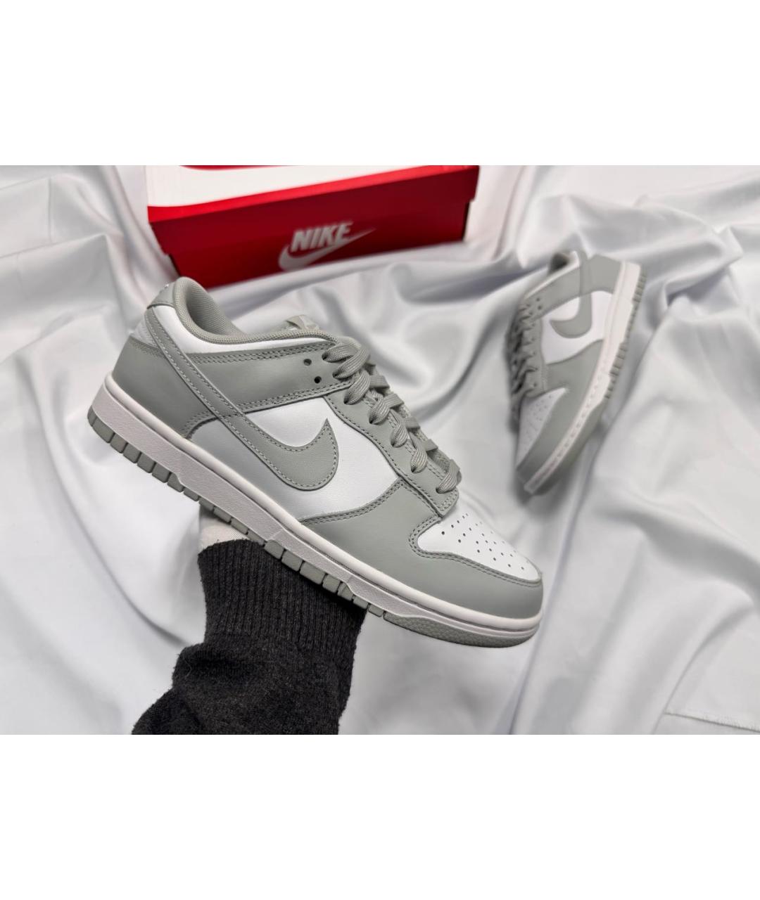 NIKE Мульти кожаные низкие кроссовки / кеды, фото 2