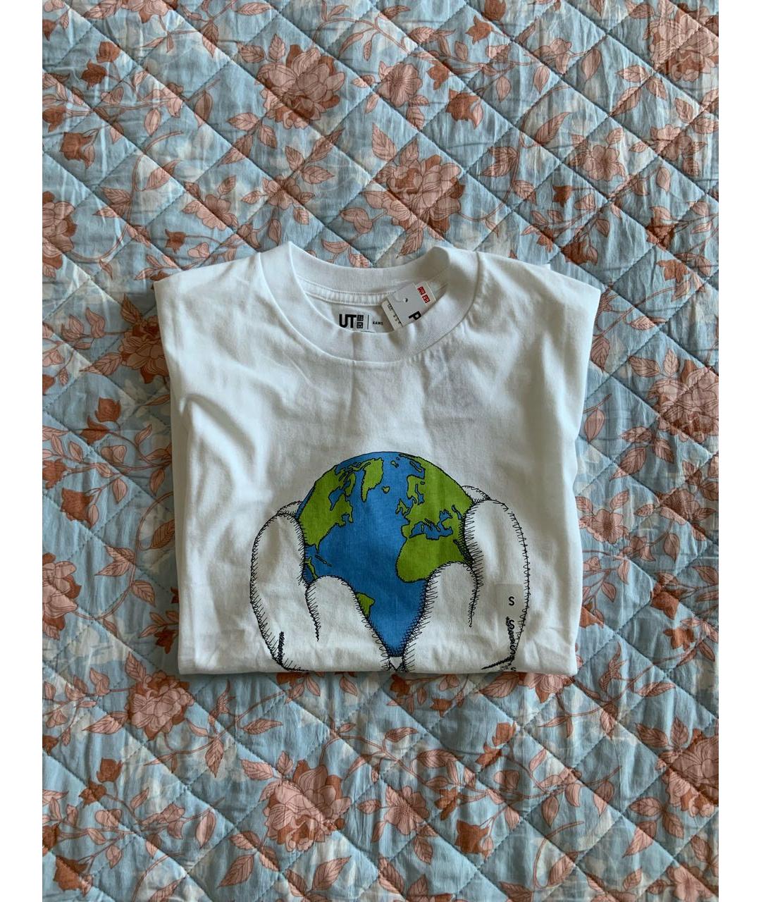 KAWS Белая хлопковая футболка, фото 3