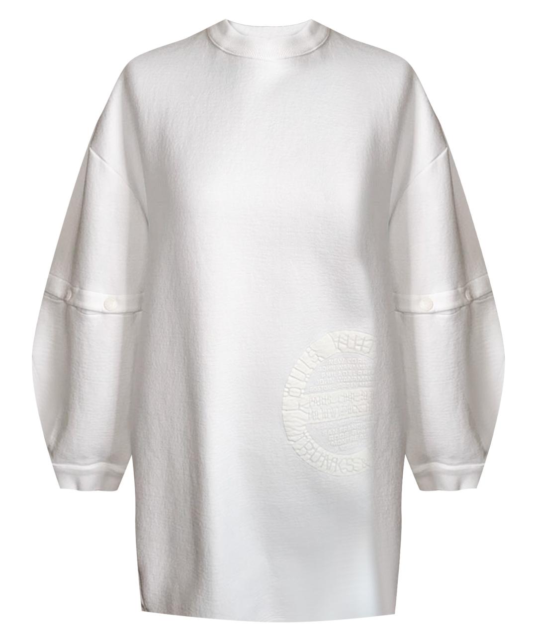 LOUIS VUITTON PRE-OWNED Белый хлопковый джемпер / свитер, фото 1