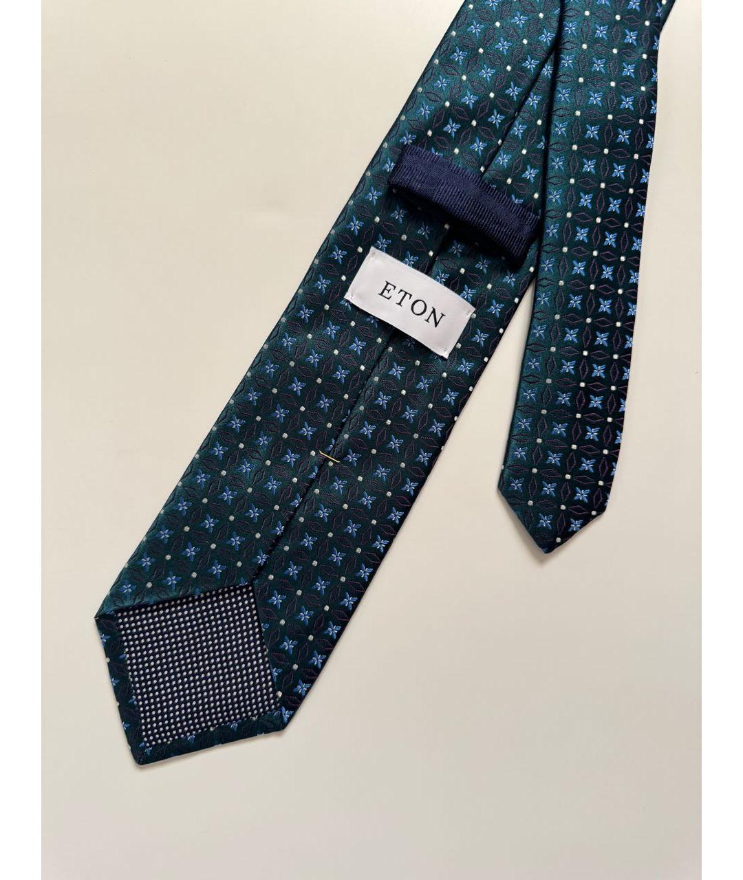ETON Зеленый шелковый галстук, фото 3
