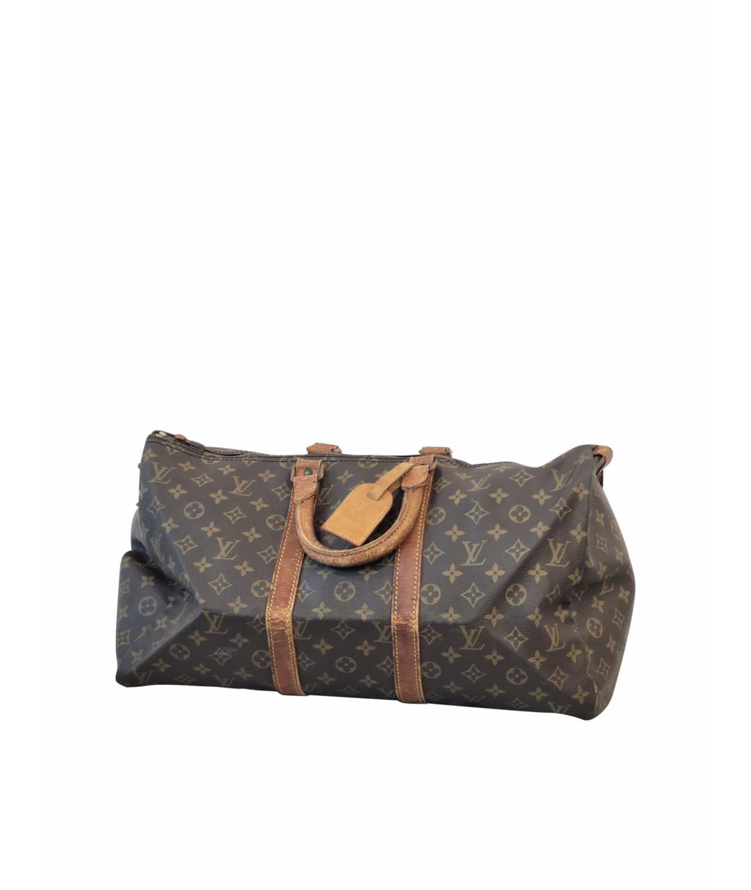 LOUIS VUITTON PRE-OWNED Кожаная дорожная/спортивная сумка, фото 1