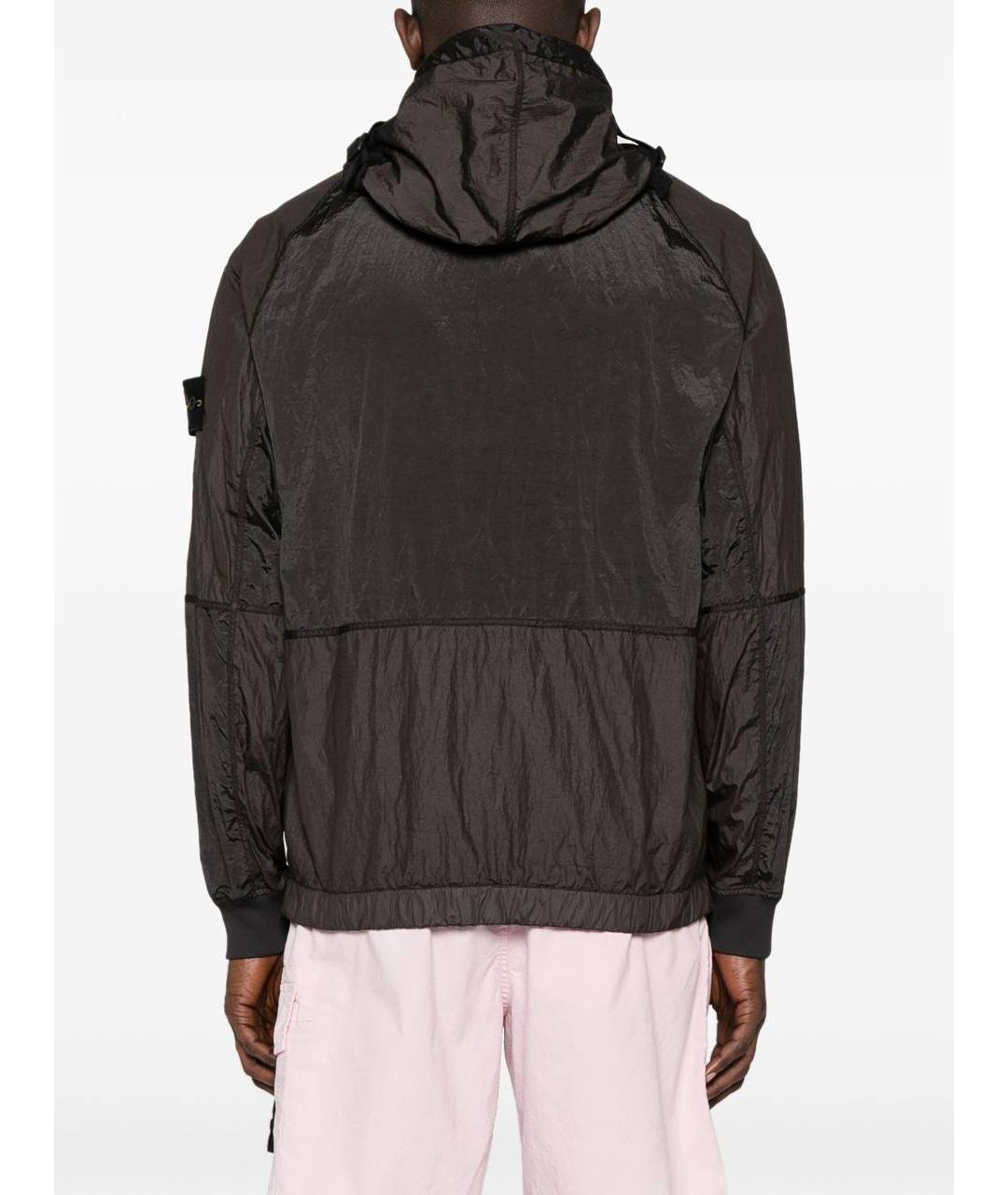 STONE ISLAND Антрацитовая куртка, фото 4