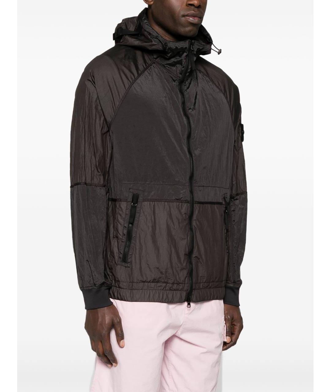 STONE ISLAND Антрацитовая куртка, фото 2