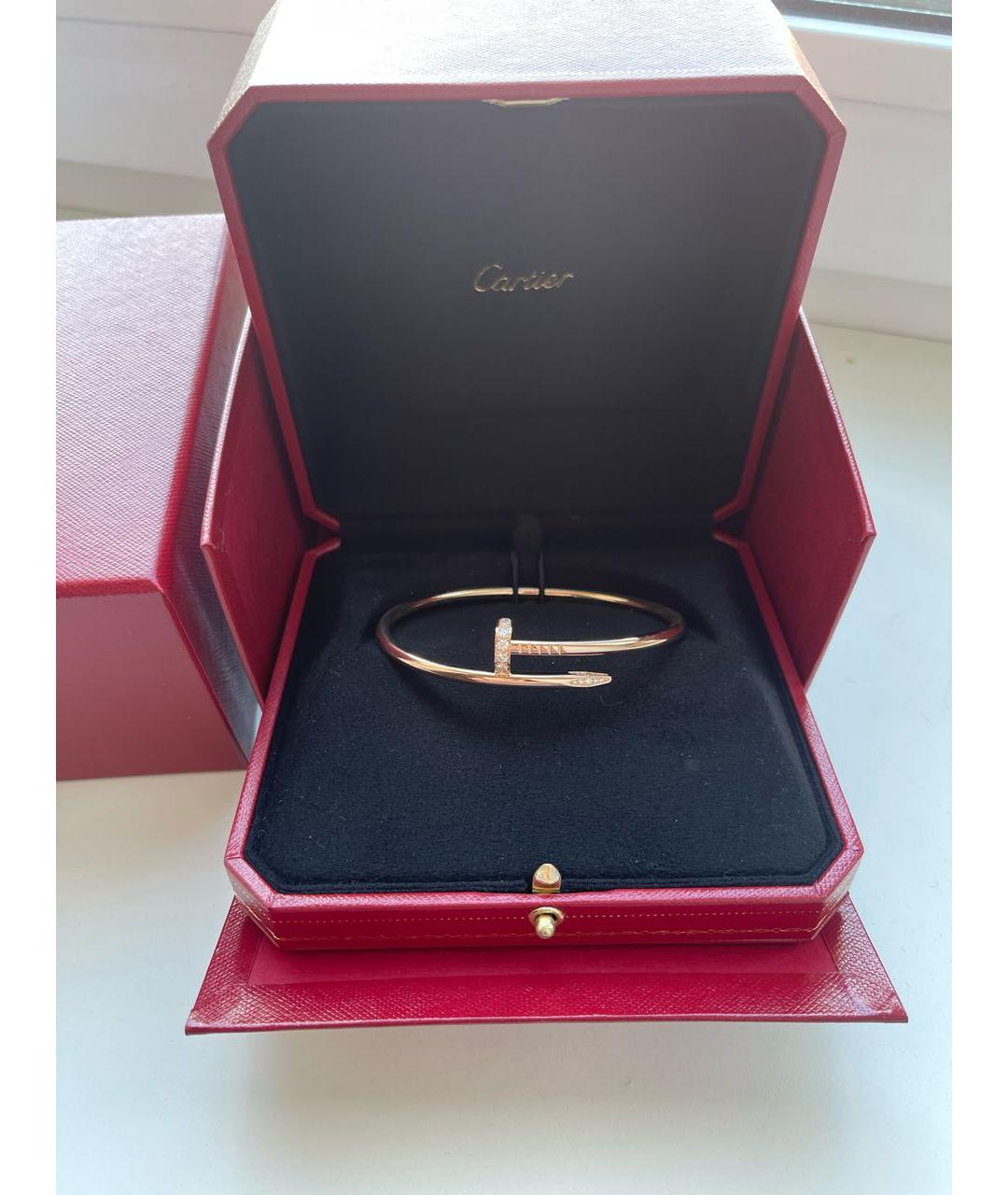 CARTIER Золотой браслет из розового золота, фото 4