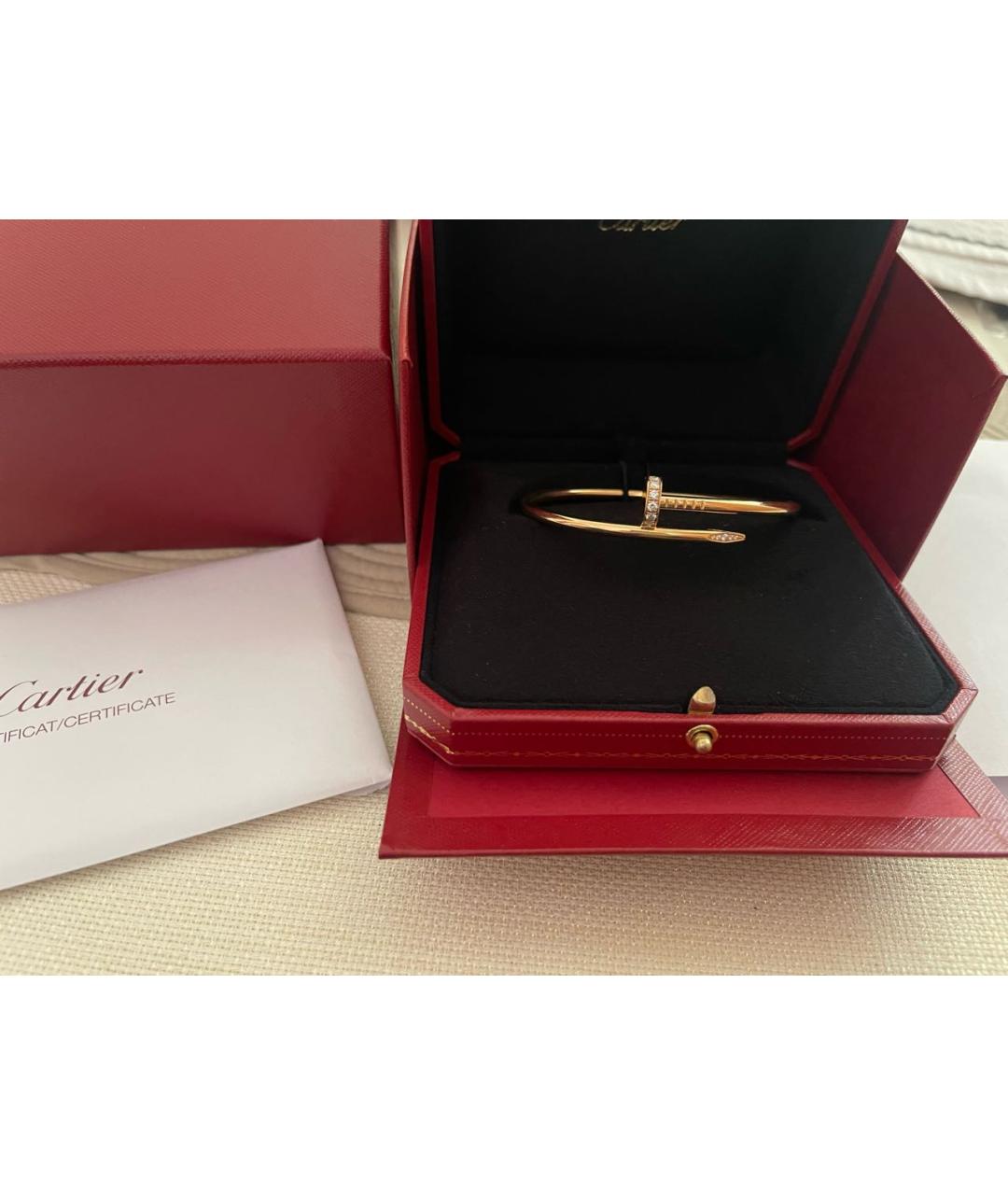 CARTIER Золотой браслет из розового золота, фото 2