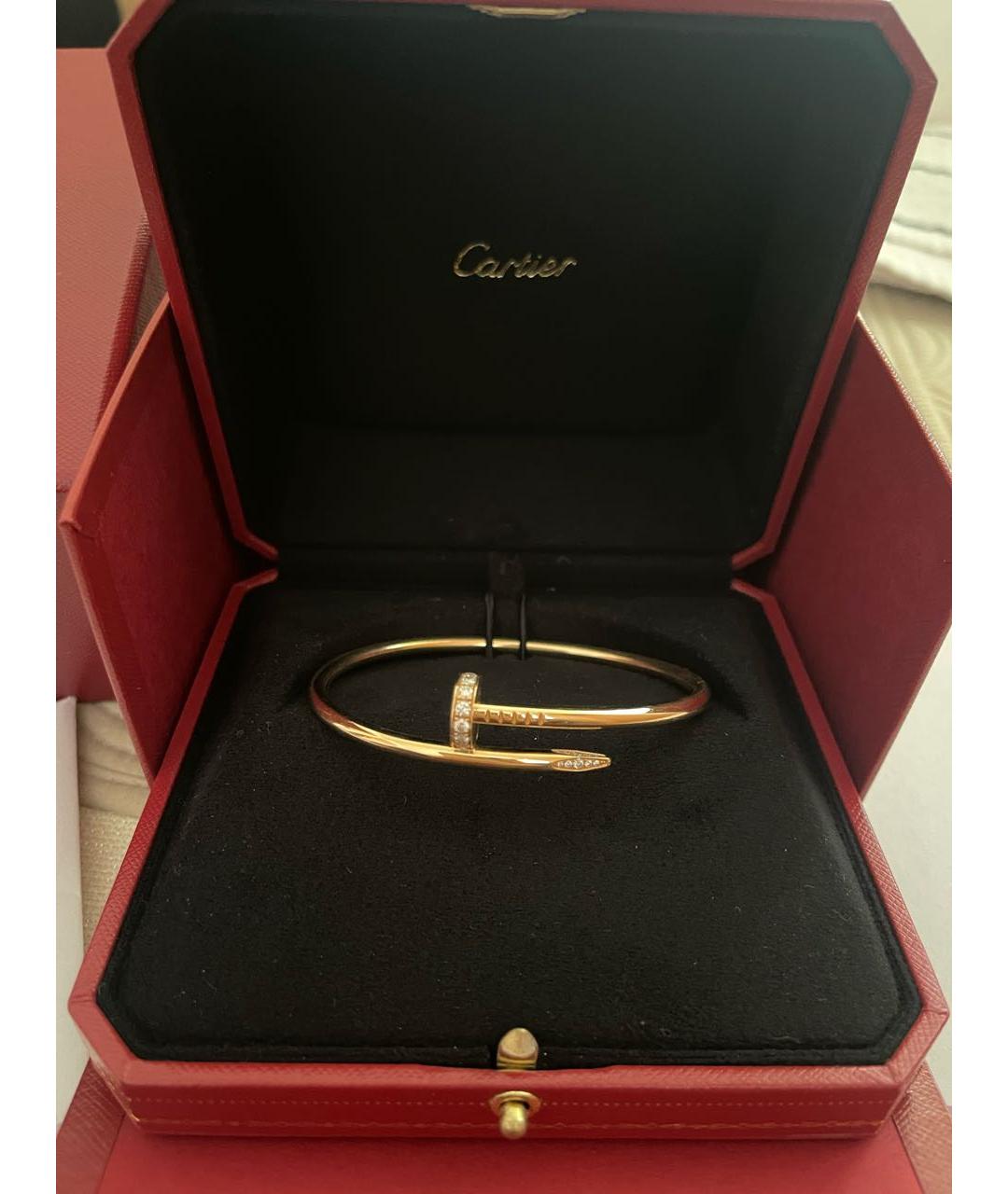 CARTIER Золотой браслет из розового золота, фото 3