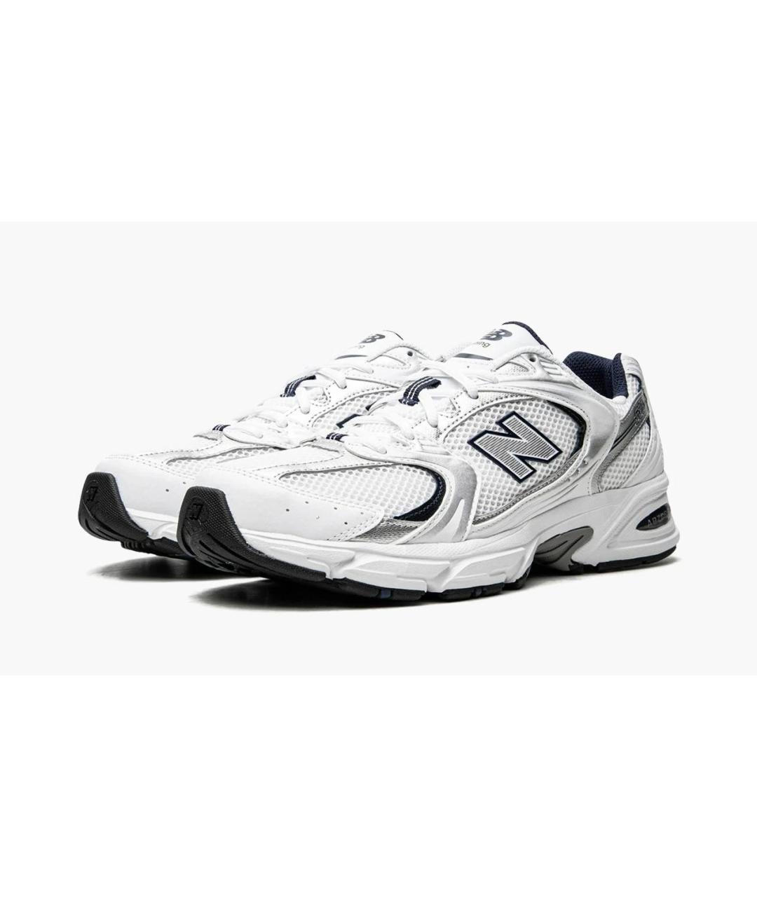 NEW BALANCE Белые низкие кроссовки / кеды, фото 2